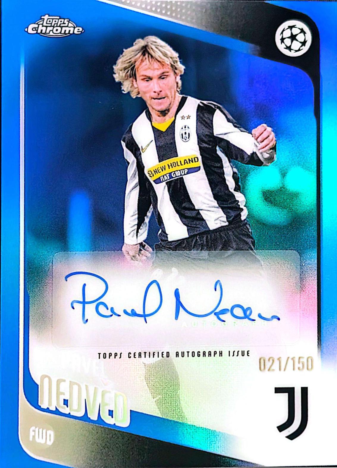 Pavel Nedved [Blue] #CLA-PN
