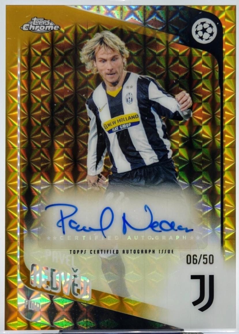 Pavel Nedved [Gold Geometric] #CLA-PN