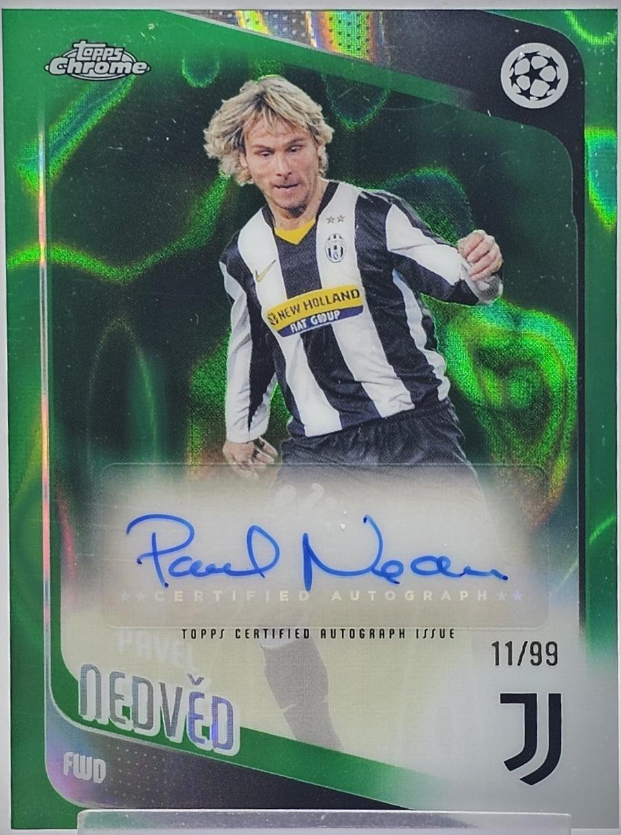 Pavel Nedved [Green Lava] #CLA-PN