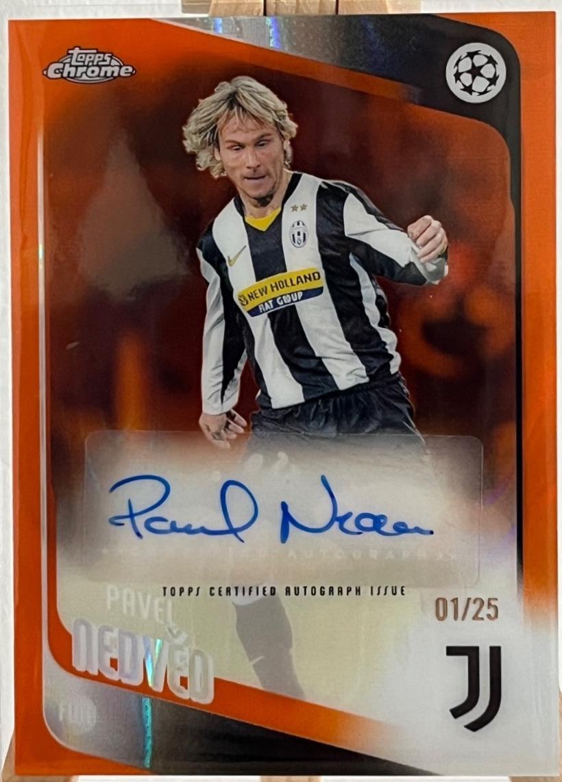 Pavel Nedved [Orange Lava] #CLA-PN