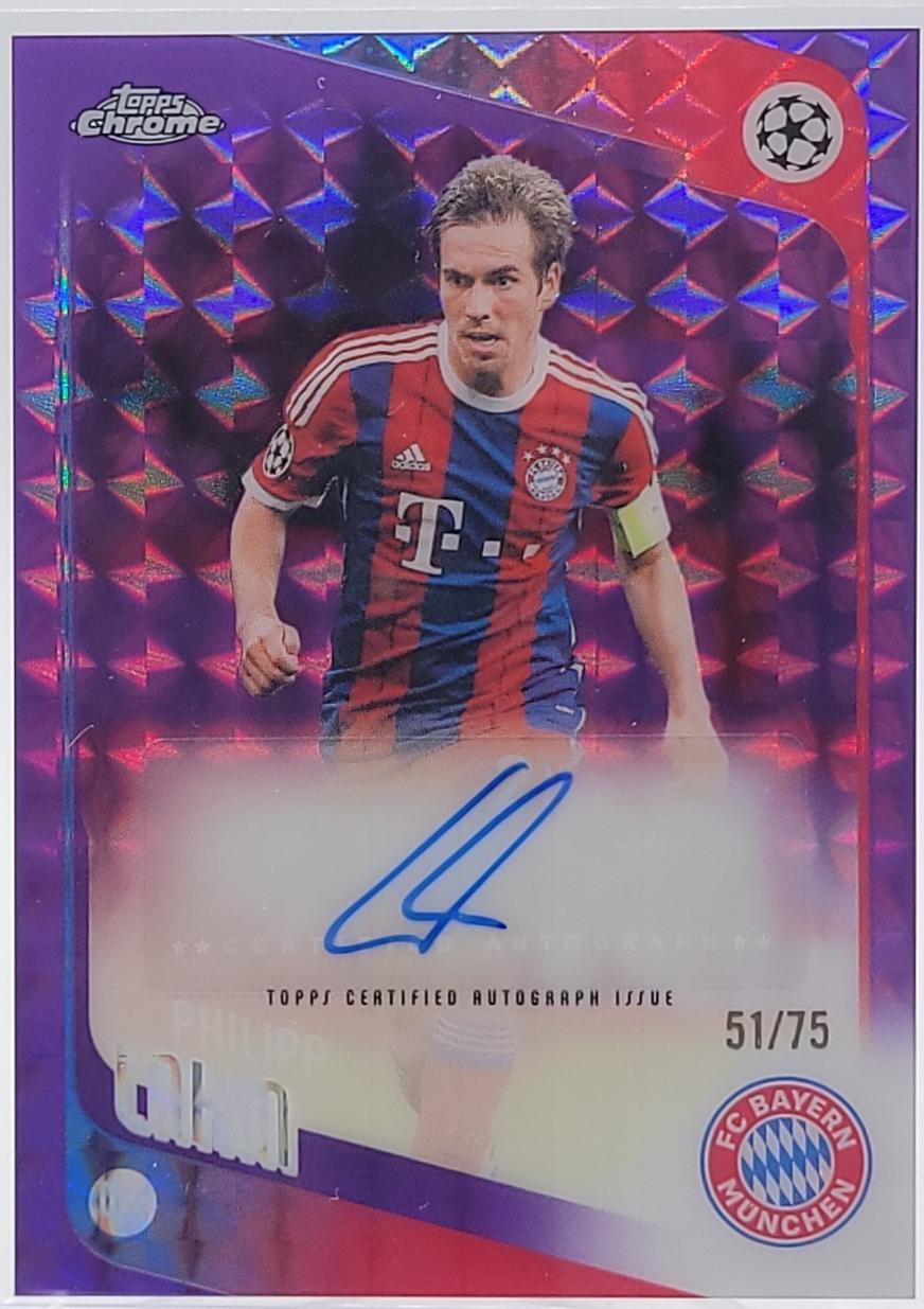 Philipp Lahm [Purple Geometric] #CLA-PL