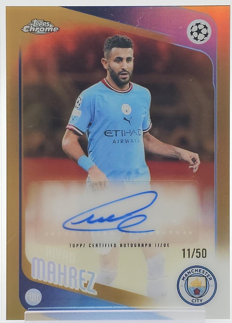 Riyad Mahrez [Gold] #CLA-RM