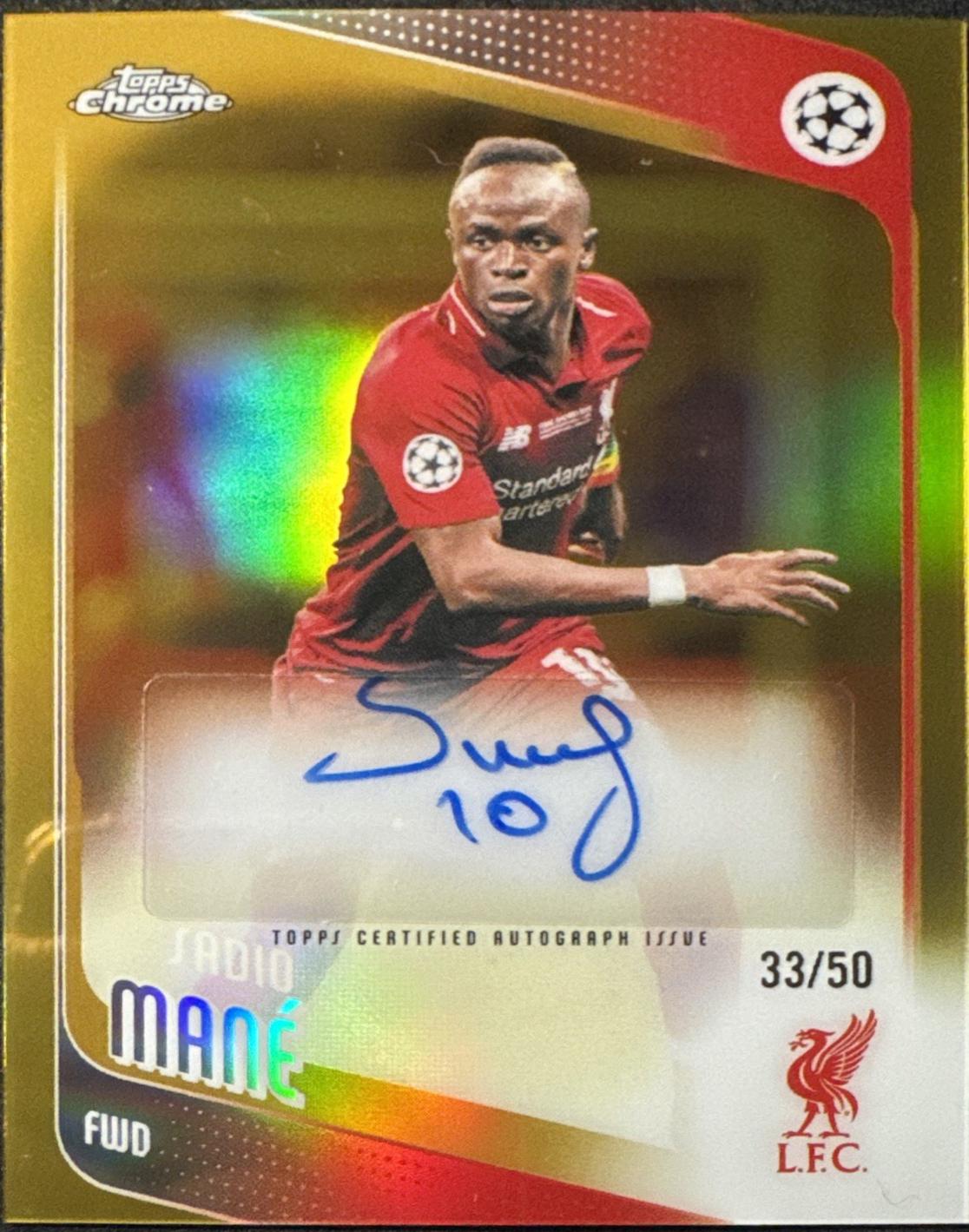 Sadio Mane [Gold] #CLA-SM