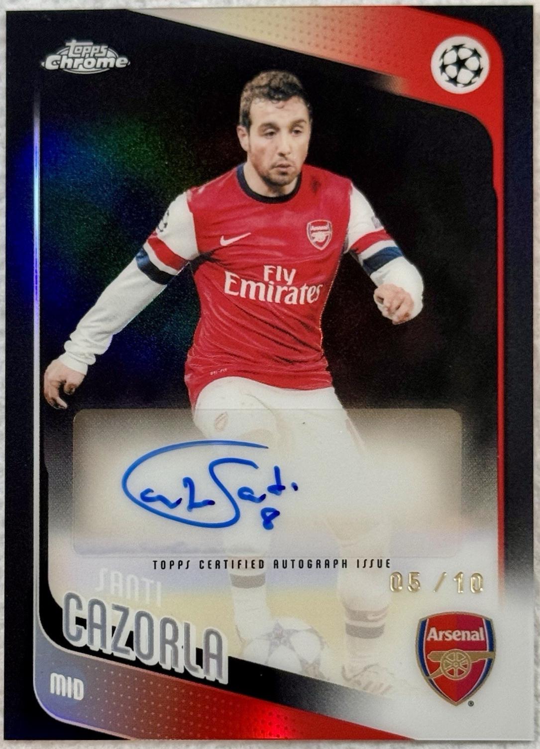 Santi Cazorla [Black] #CLA-SC