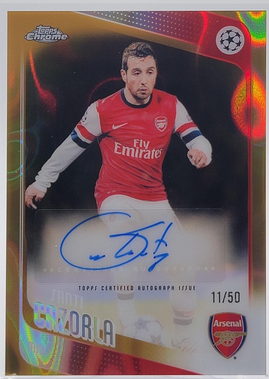 Santi Cazorla [Gold Lava] #CLA-SC