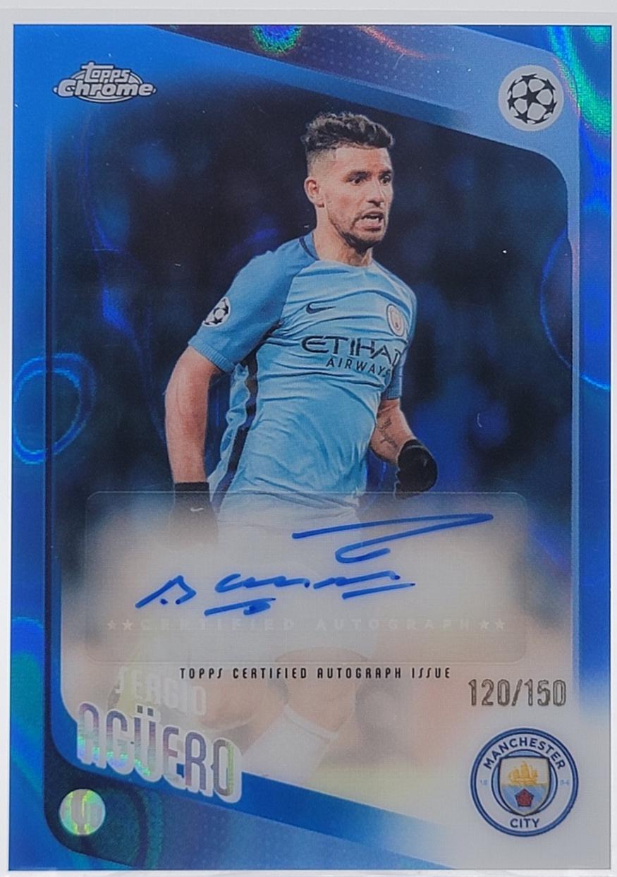 Sergio Aguero [Blue Lava] #CLA-SA