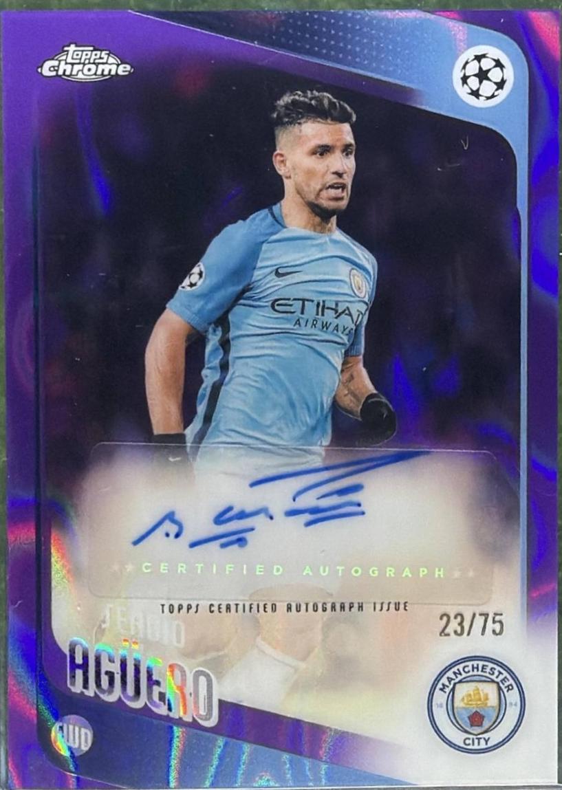 Sergio Aguero [Purple Lava] #CLA-SA