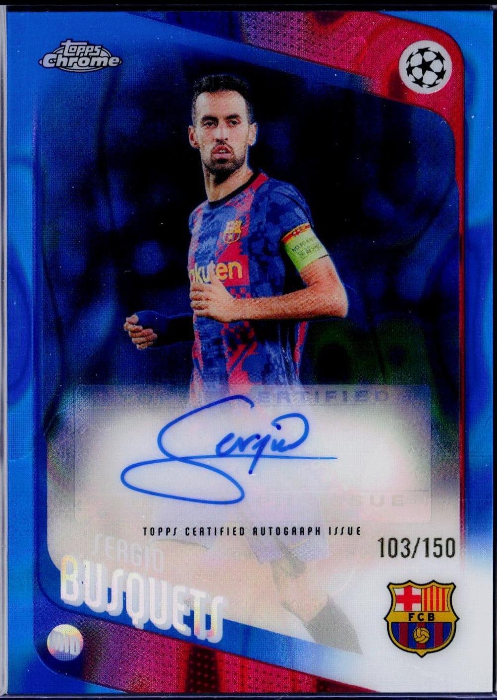Sergio Busquets [Blue Lava] #CLA-SB