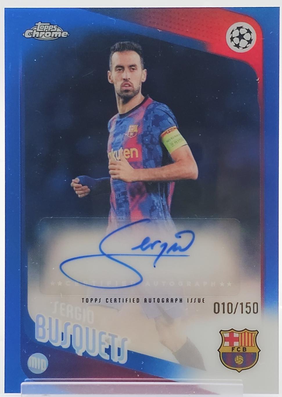 Sergio Busquets [Blue] #CLA-SB