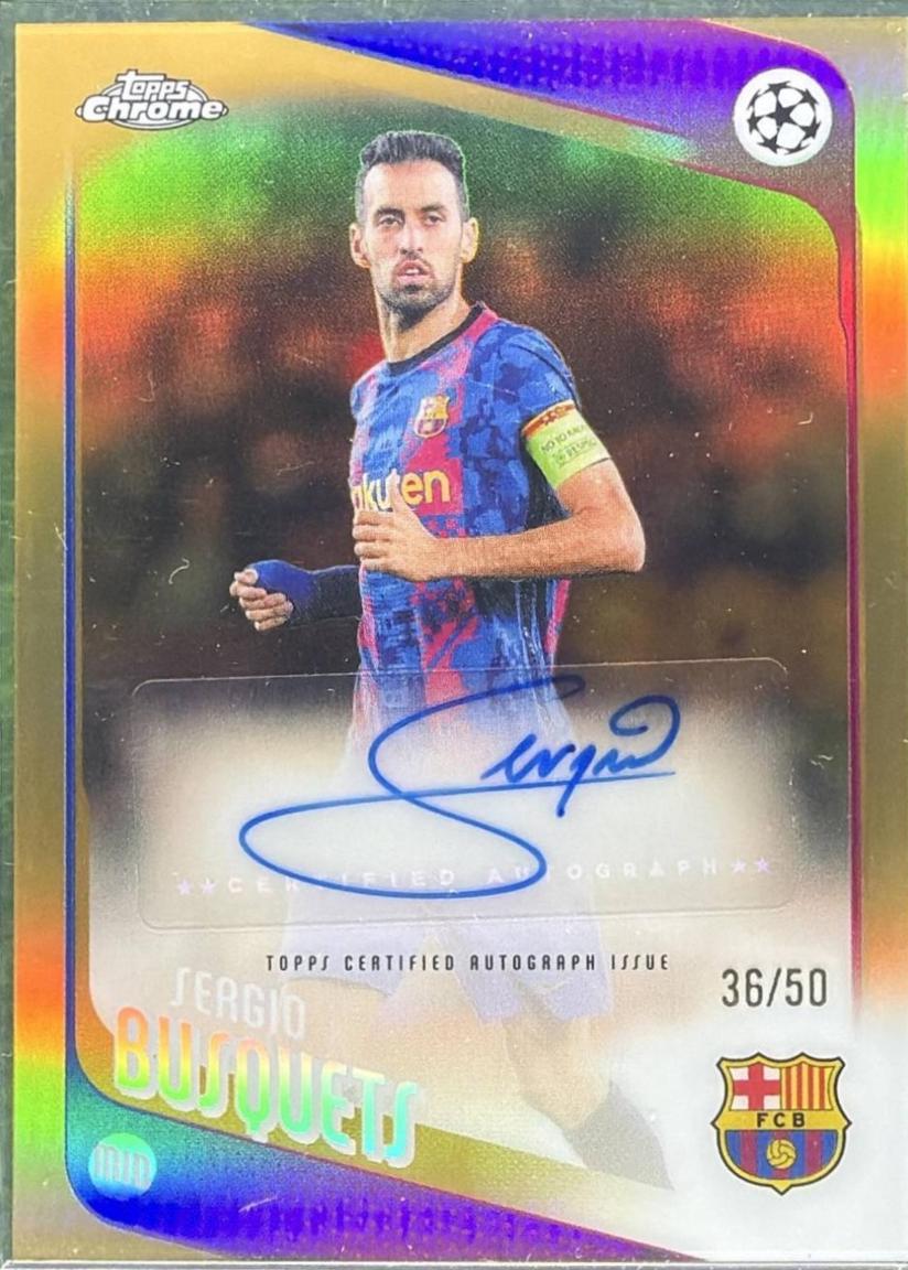 Sergio Busquets [Gold] #CLA-SB