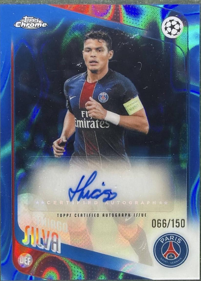Thiago Silva [Blue Lava] #CLA-TS