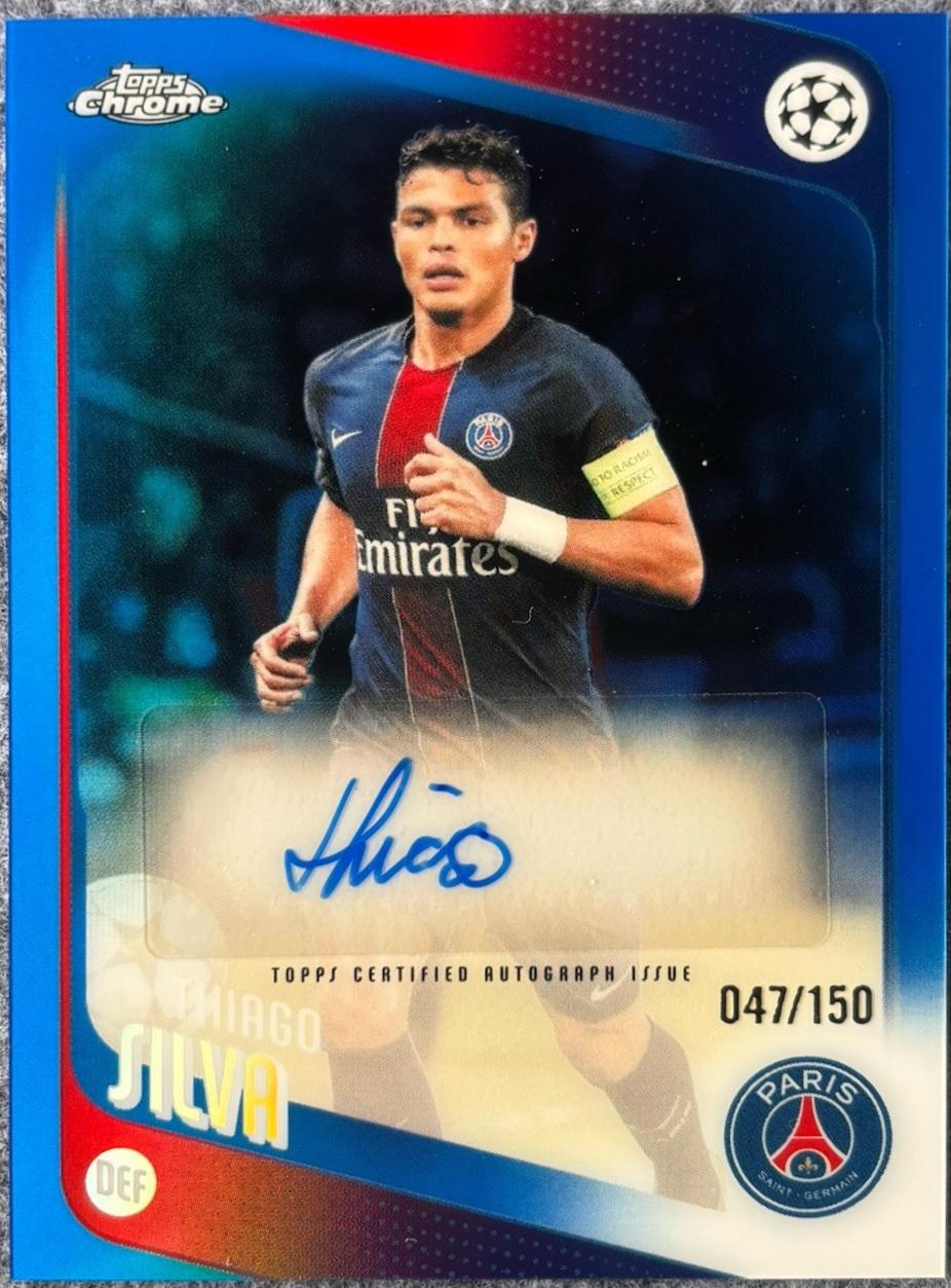Thiago Silva [Blue] #CLA-TS