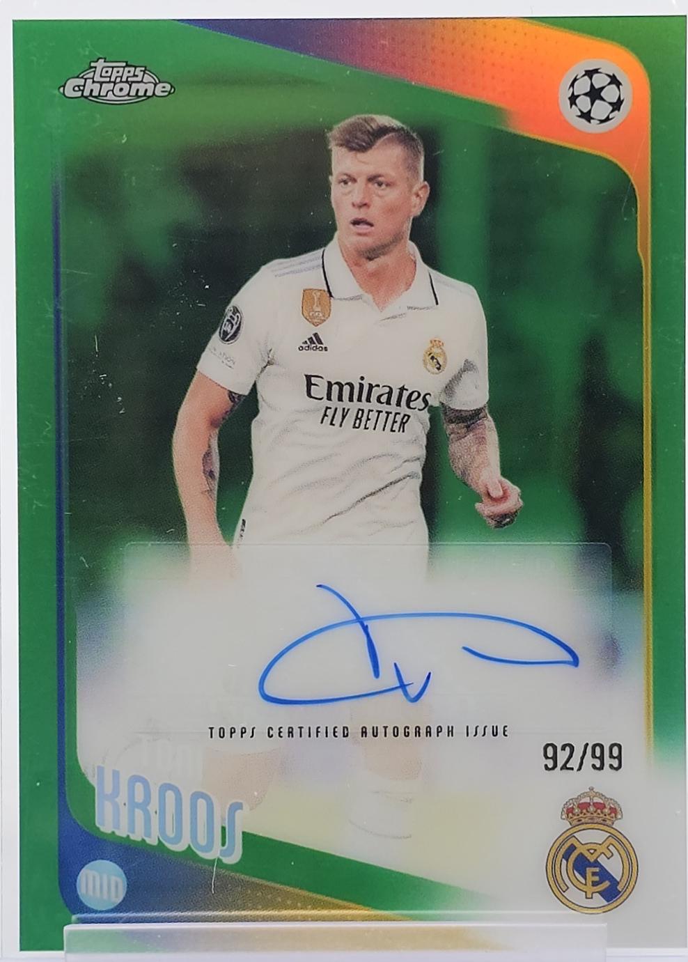 Toni Kroos [Green] #CLA-TK