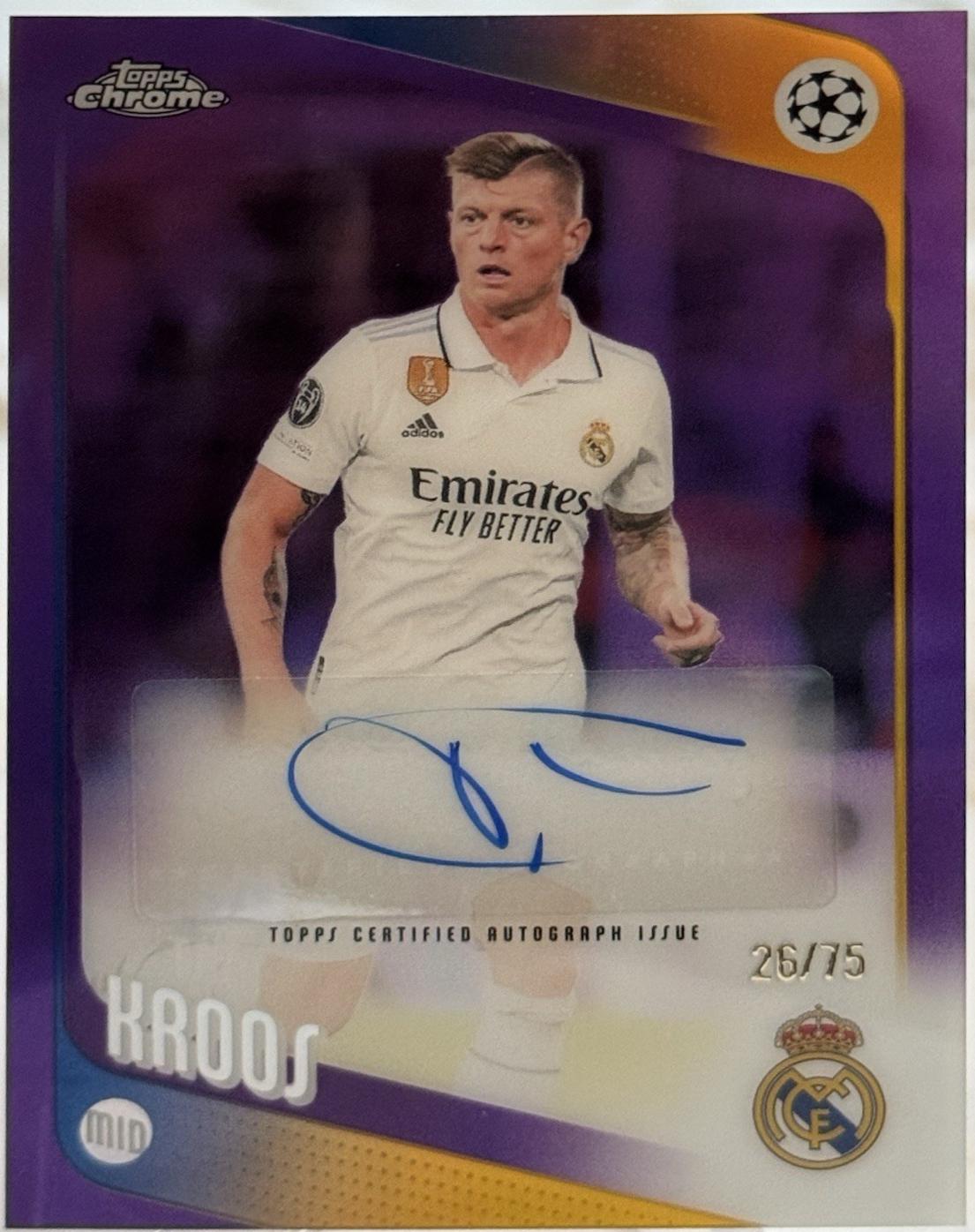 Toni Kroos [Purple] #CLA-TK