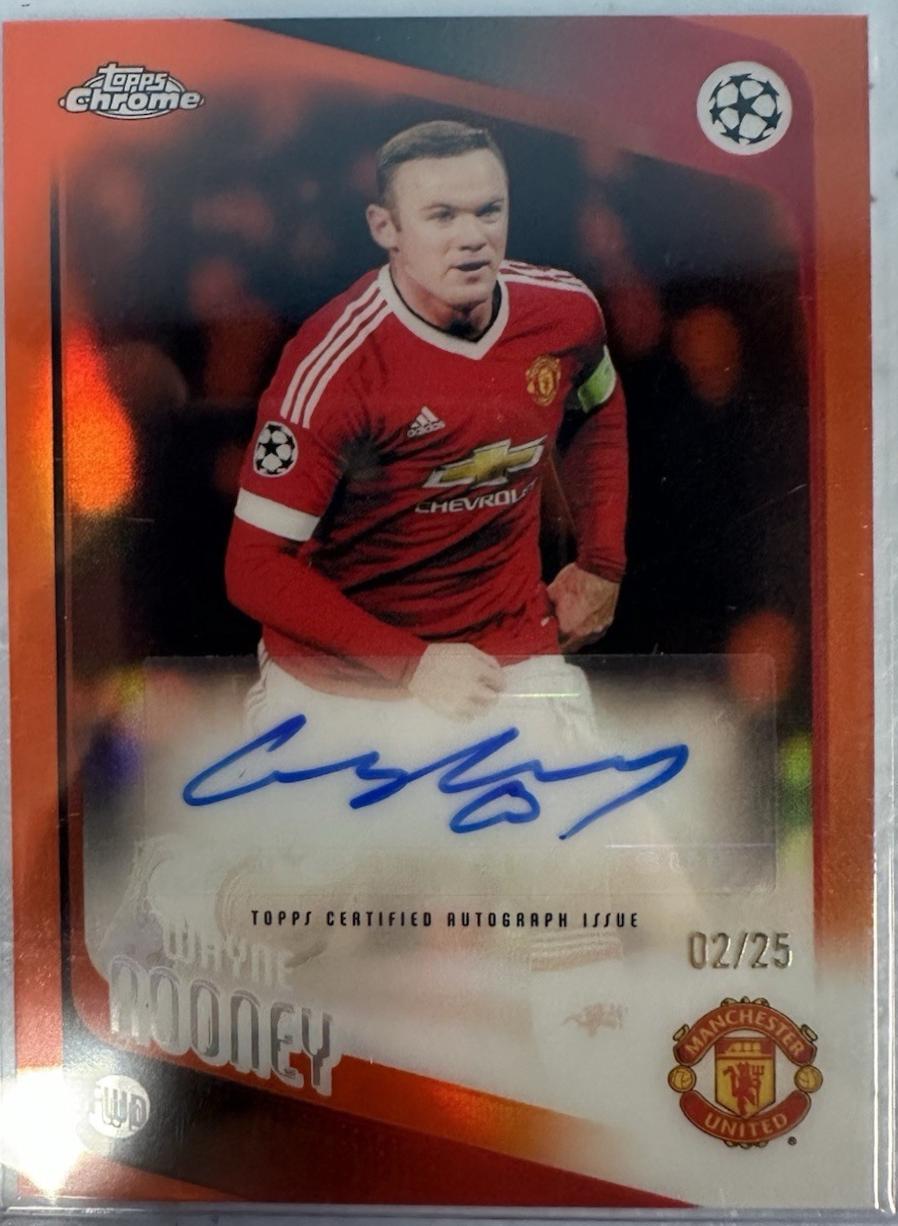 Wayne Rooney [Orange] #CLA-WR