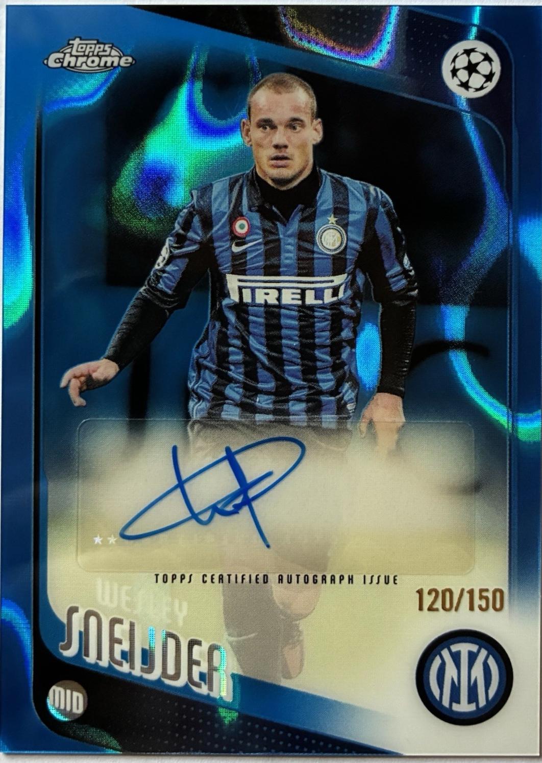 Wesley Sneijder [Blue Lava] #CLA-WS
