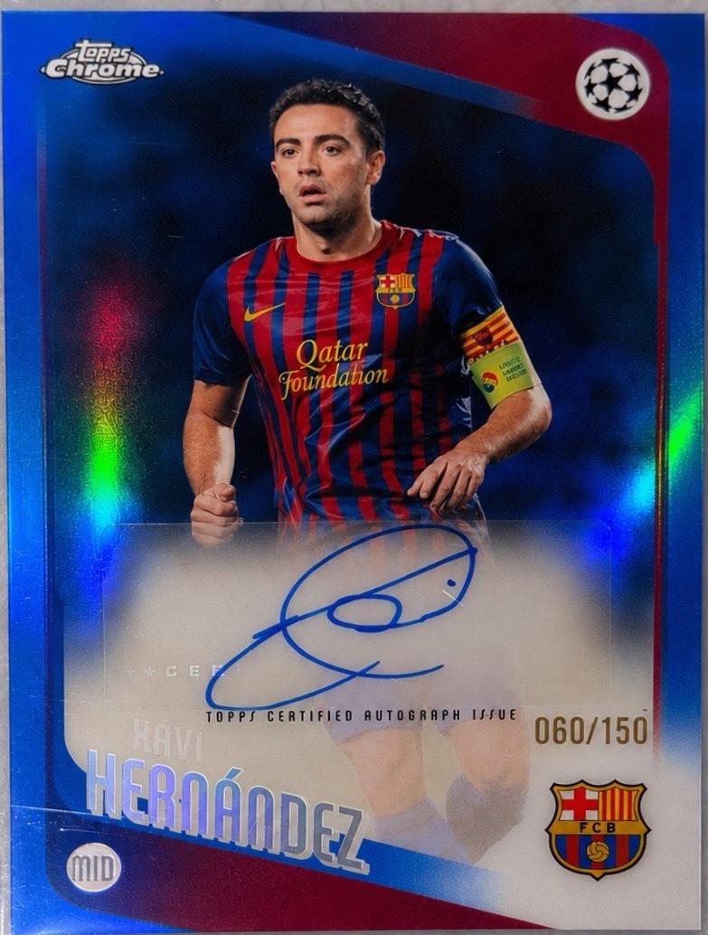 Xavi Hernandez [Blue] #CLA-XH