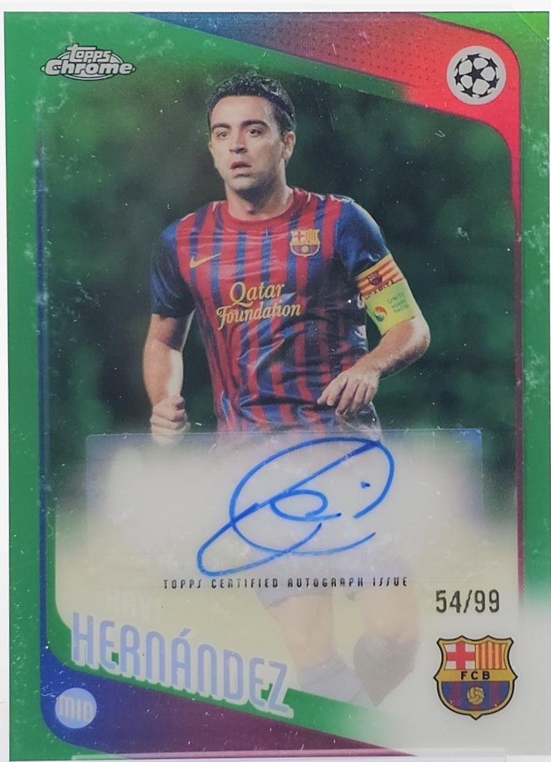 Xavi Hernandez [Green] #CLA-XH