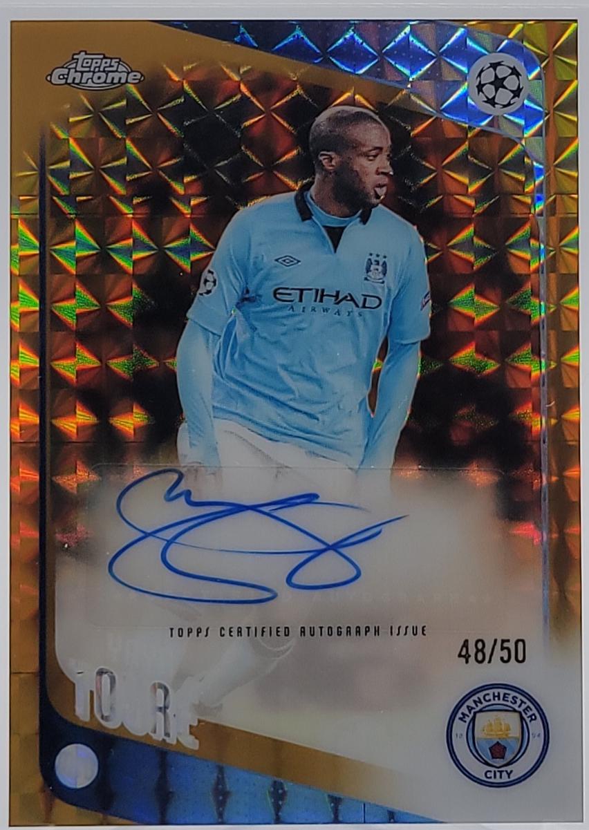 Yaya Toure [Gold Geometric] #CLA-YT