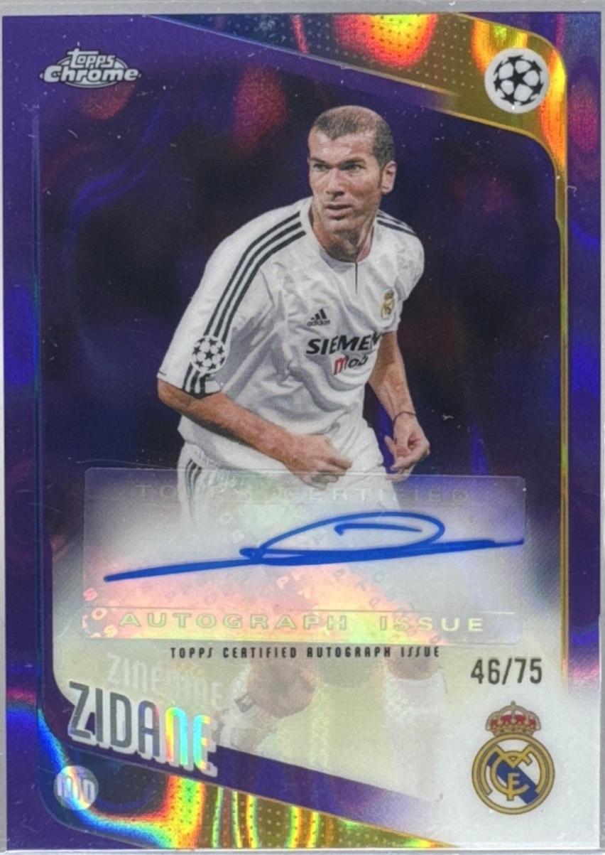 Zinedine Zidane [Purple Lava] #CLA-ZZ
