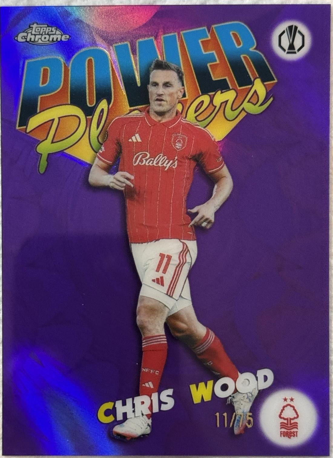 Chris Wood [Purple] #PP-25