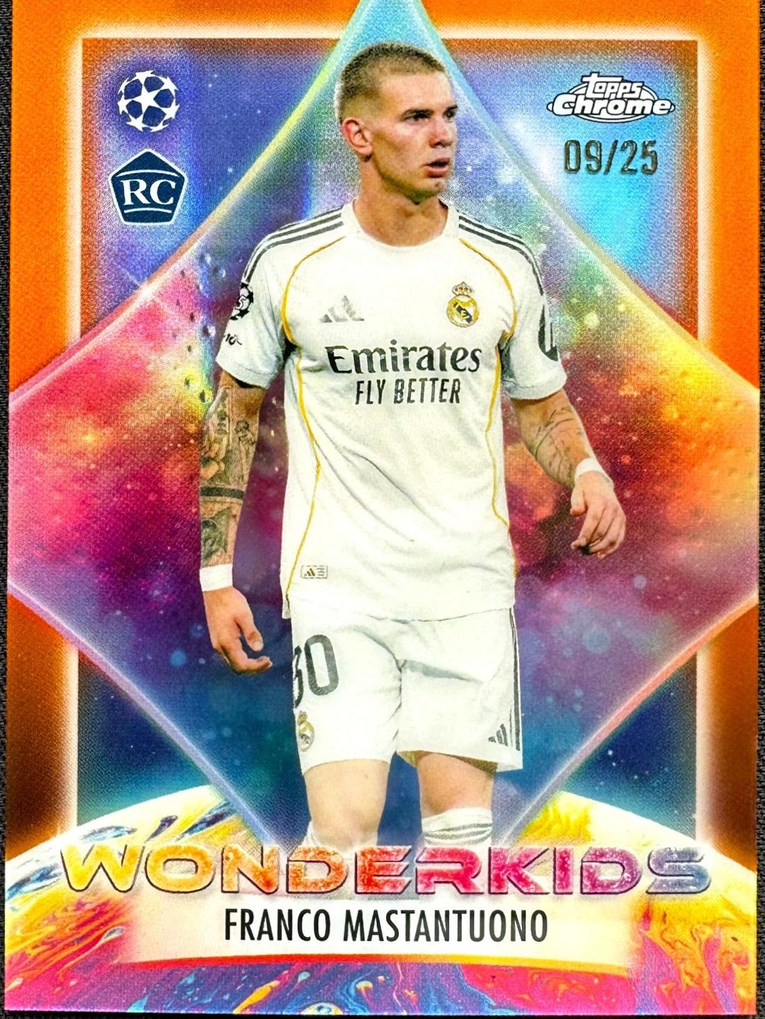 Franco Mastantuono [Orange] #WK-7