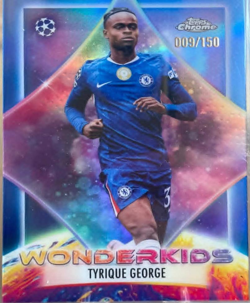 Tyrique George [Blue] #WK-14