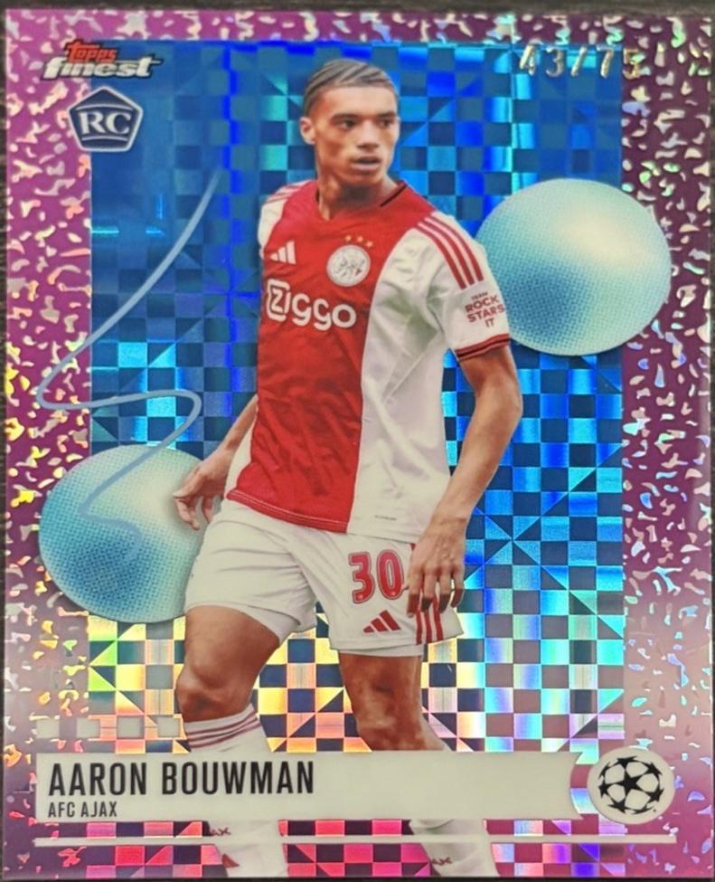 Aaron Bouwman [Blue Checkerboard] #218