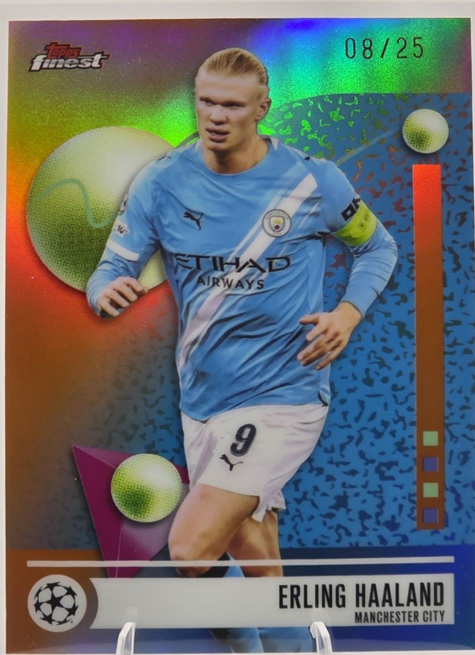 Erling Haaland [Orange Refractor] #152