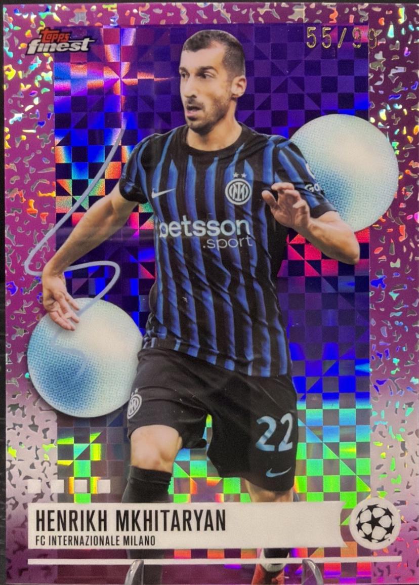 Henrikh Mkhitaryan [Purple Checkerboard] #210