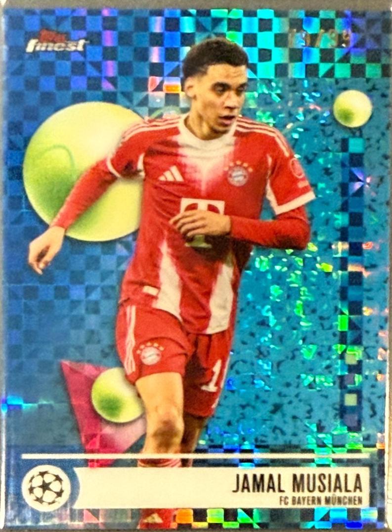 Jamal Musiala [Blue Checkerboard] #42