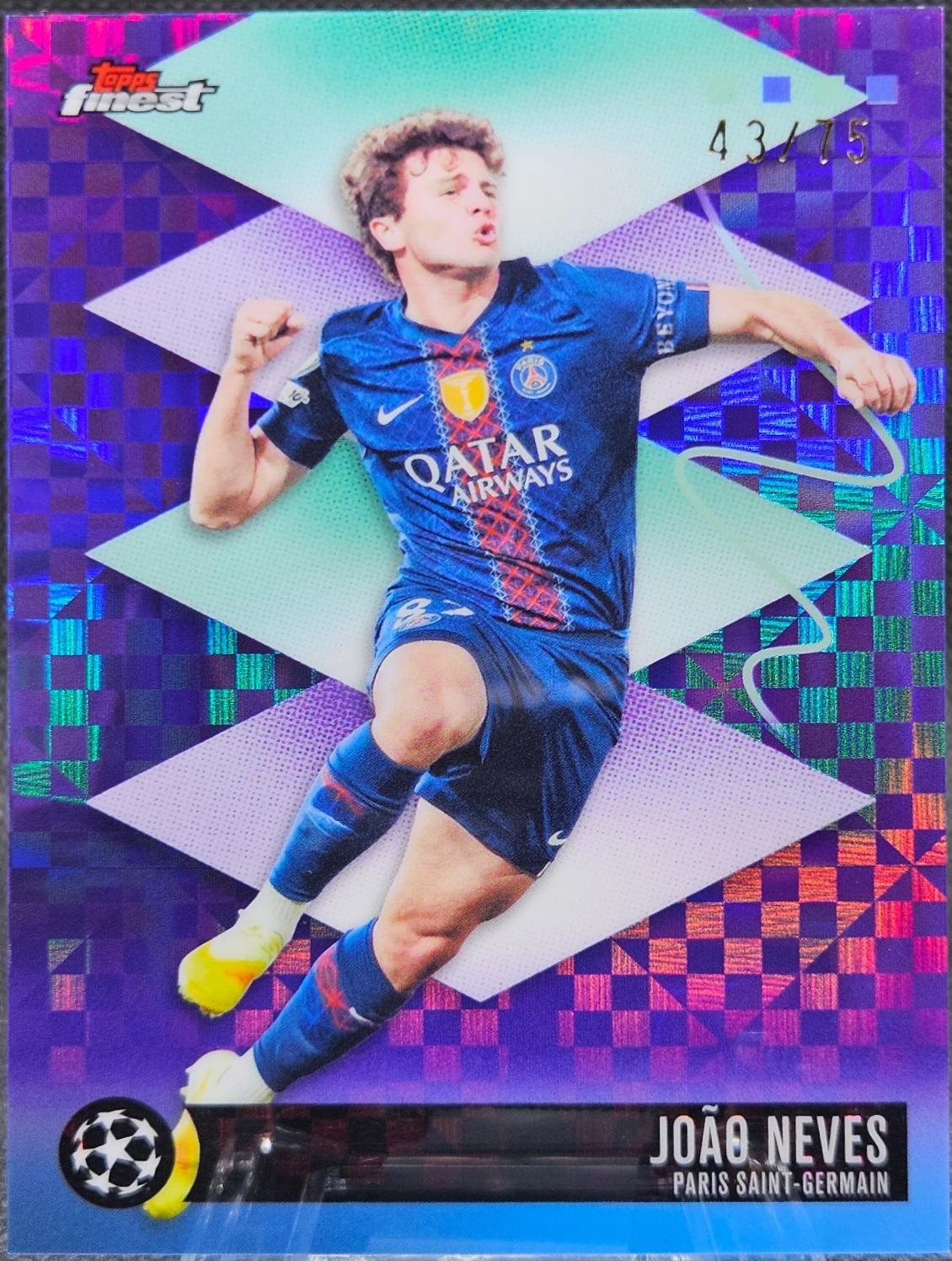 Joao Neves [Purple Checkerboard] #596