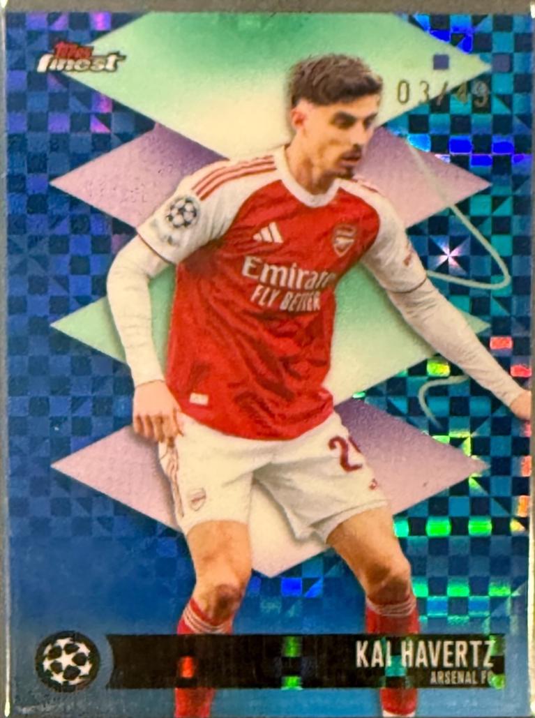 Kai Havertz [Blue Checkerboard] #410