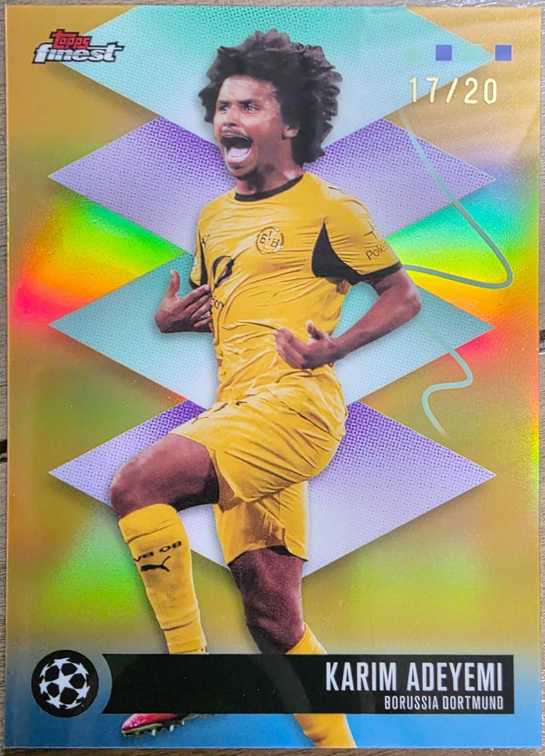 Karim Adeyemi [Gold Refractor] #479