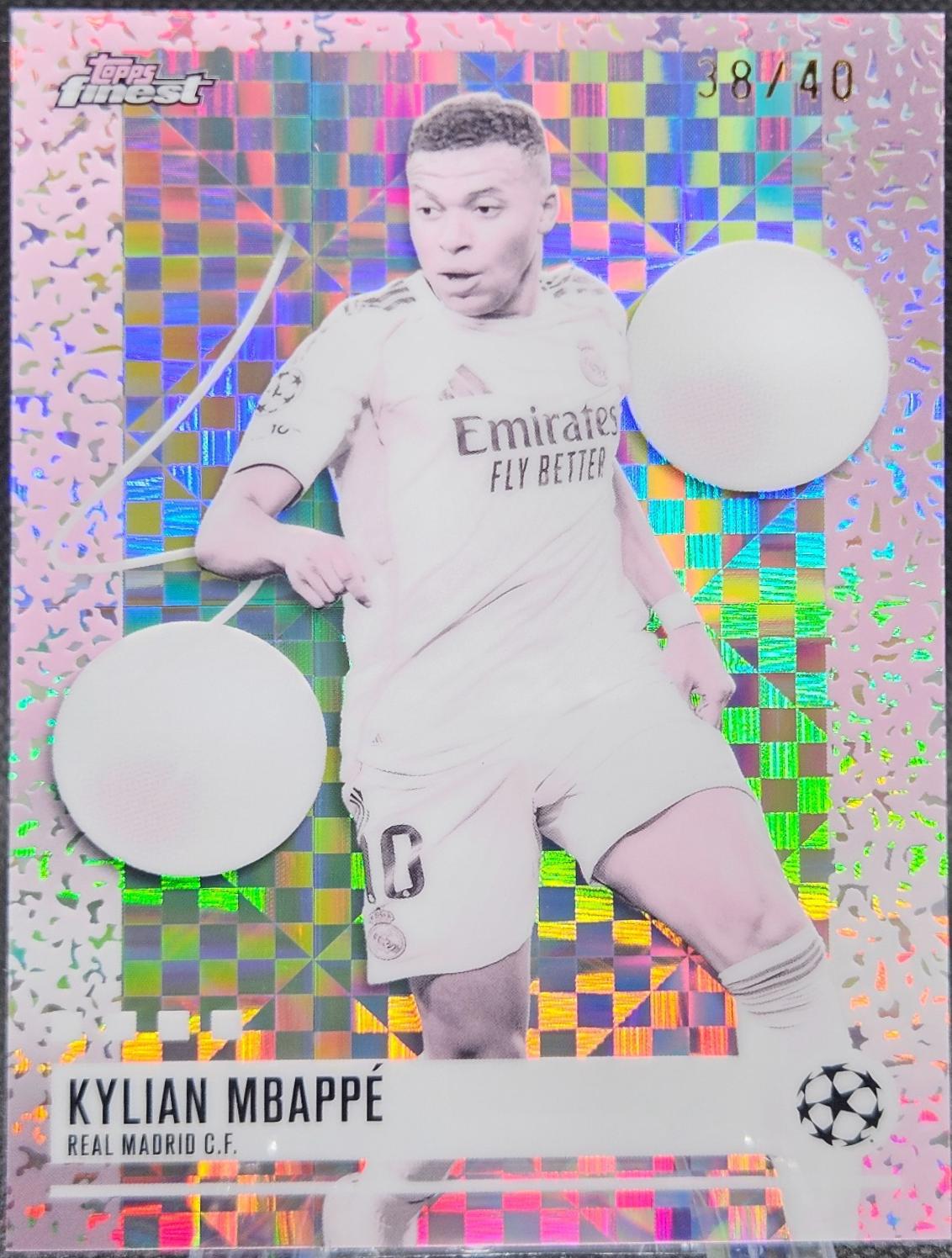 Kylian Mbappe [Pearl Checkerboard] #392