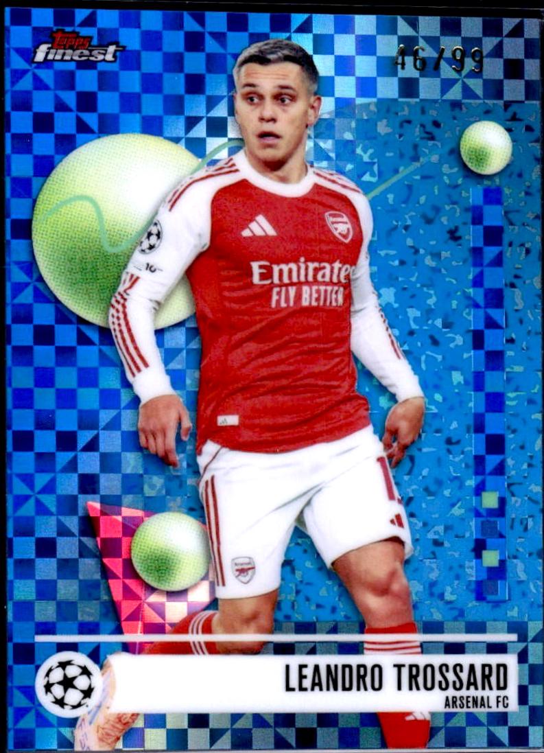 Leandro Trossard [Blue Checkerboard] #55