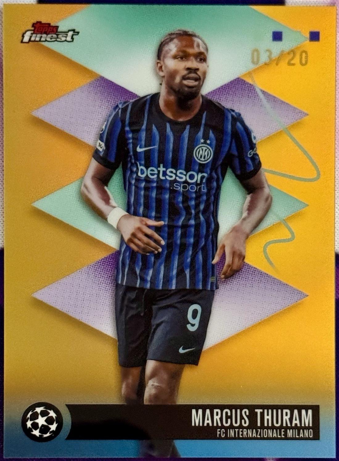 Marcus Thuram [Gold Refractor] #412