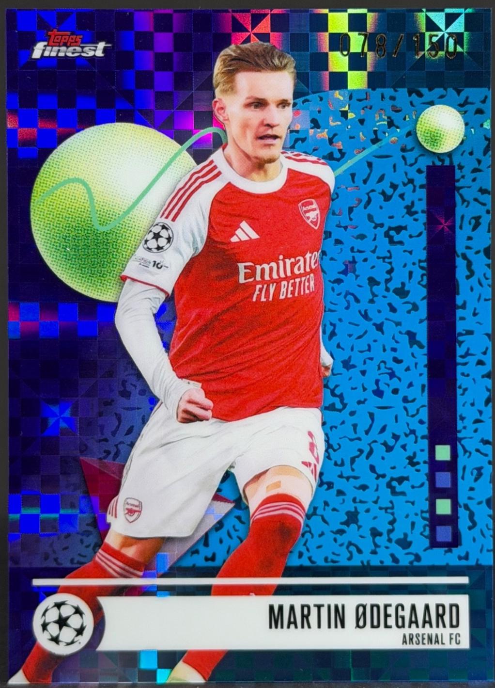Martin Odegaard [Purple Checkerboard] #8