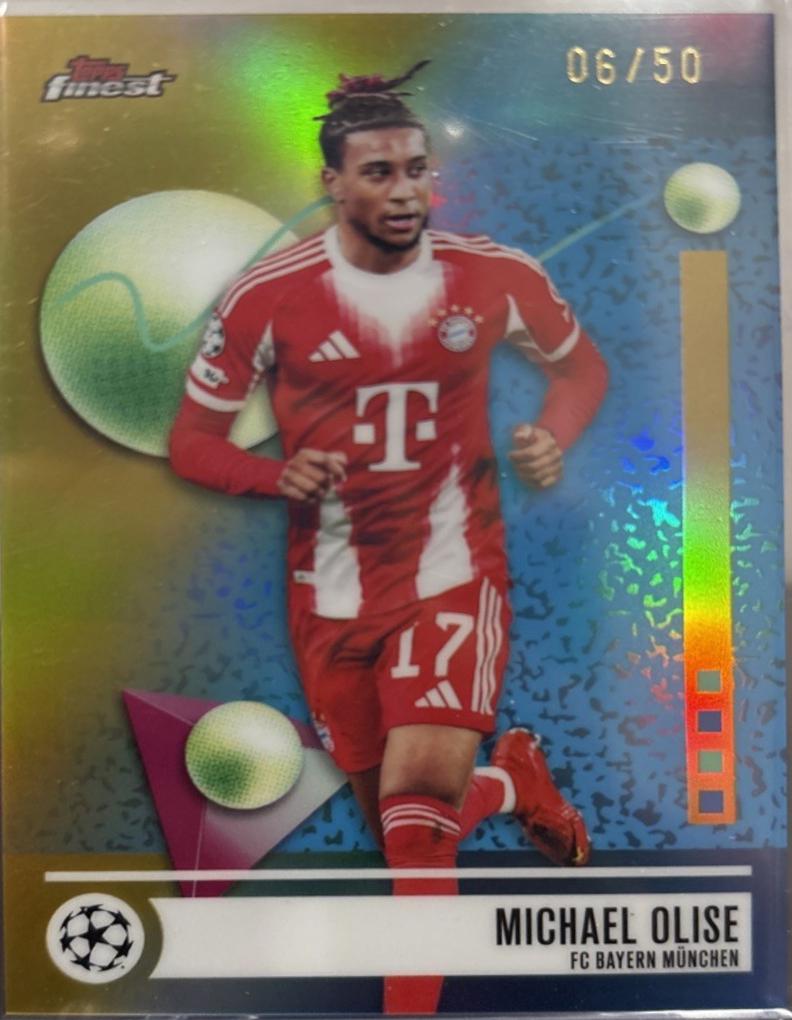 Michael Olise [Gold Refractor] #61