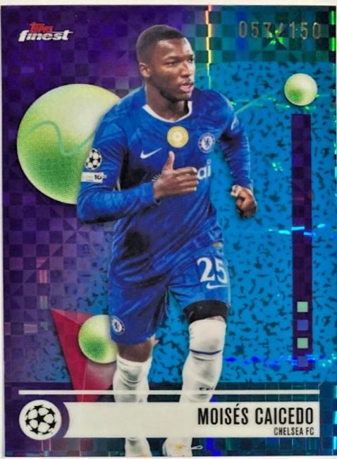 Moises Caicedo [Blue Refractor] #25