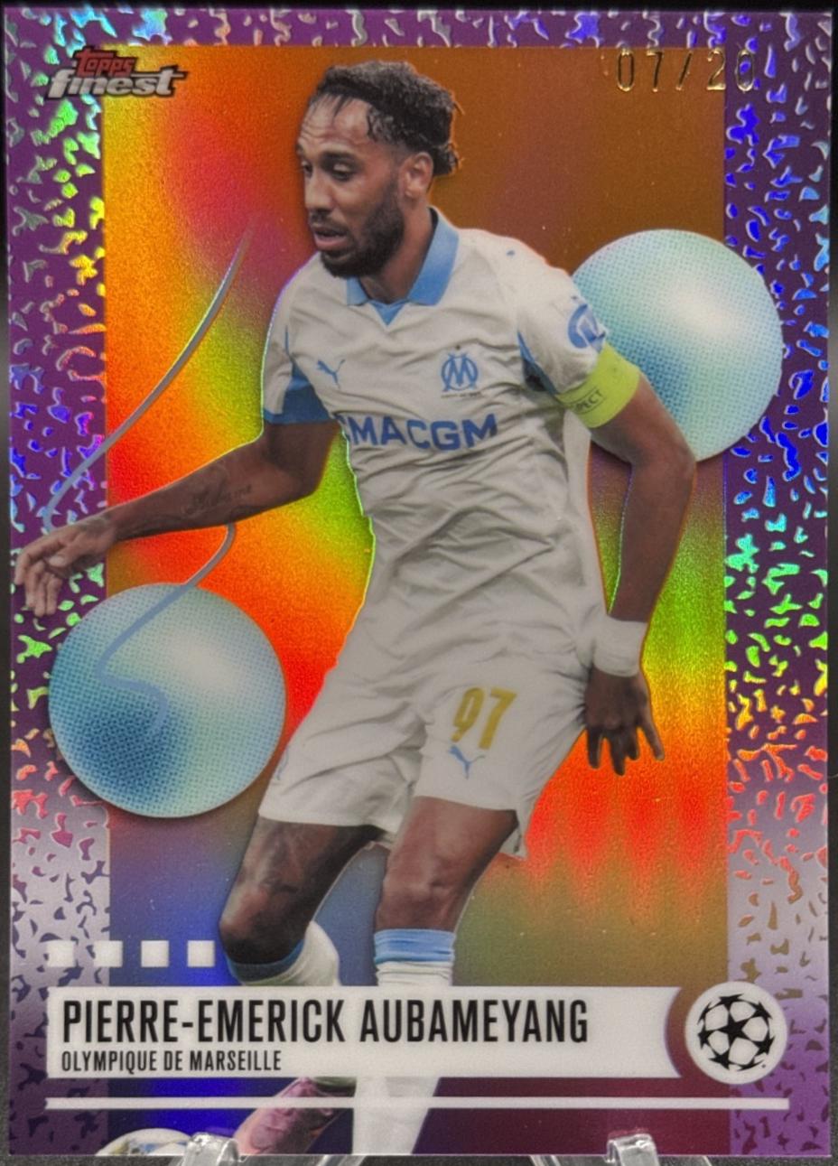 Pierre-Emerick Aubameyang [Orange Refractor] #314