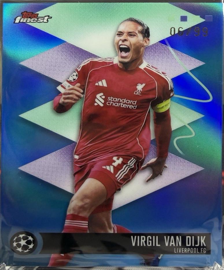 Virgil van Dijk [Blue Refractor] #577