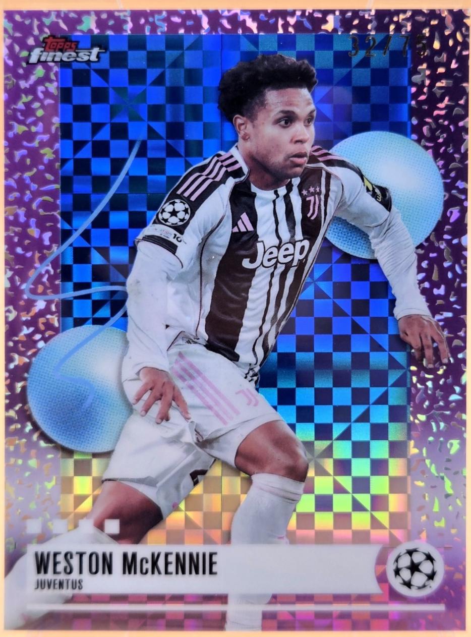 Weston McKennie [Purple Checkerboard] #346