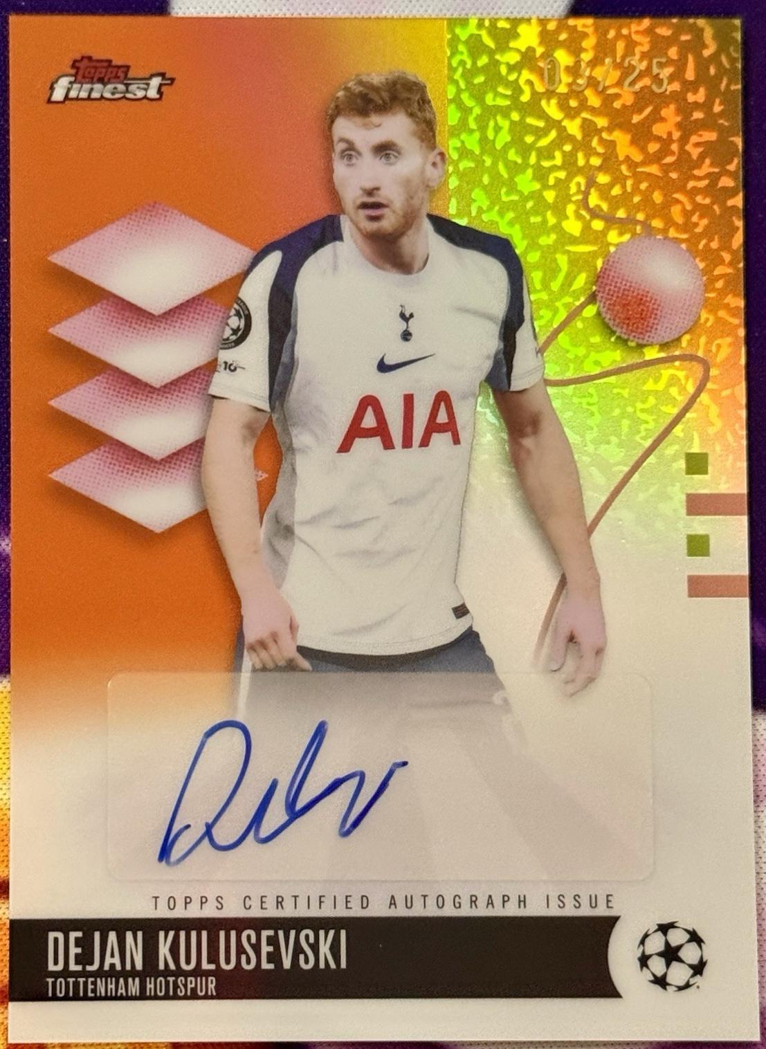 Dejan Kulusevski [Orange] #BA-DJ