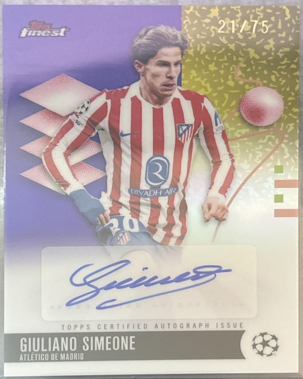 Giuliano Simeone [Purple] #BA-GS