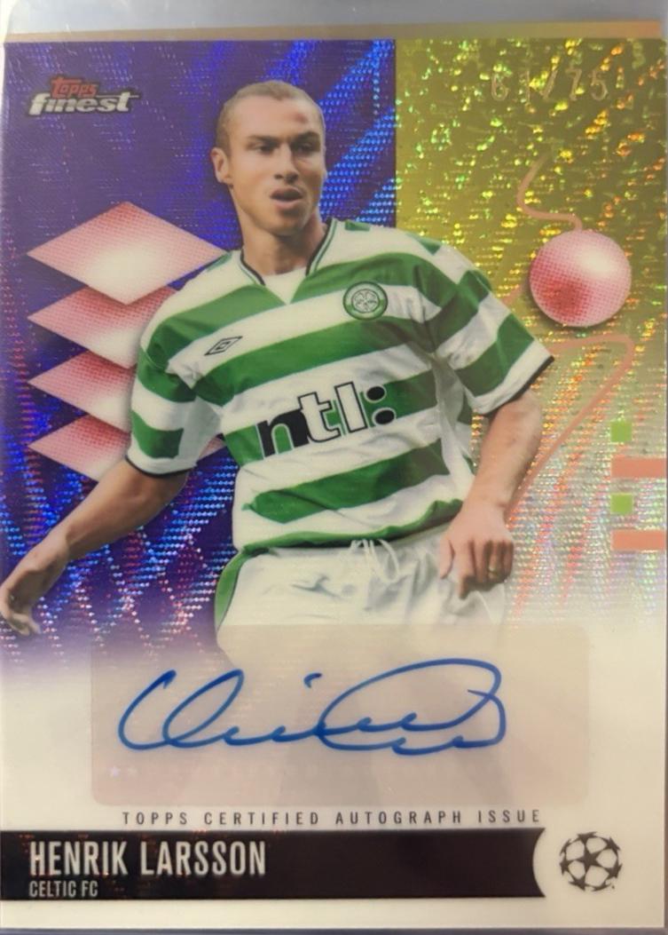 Henrik Larsson [Purple] #BA-HL