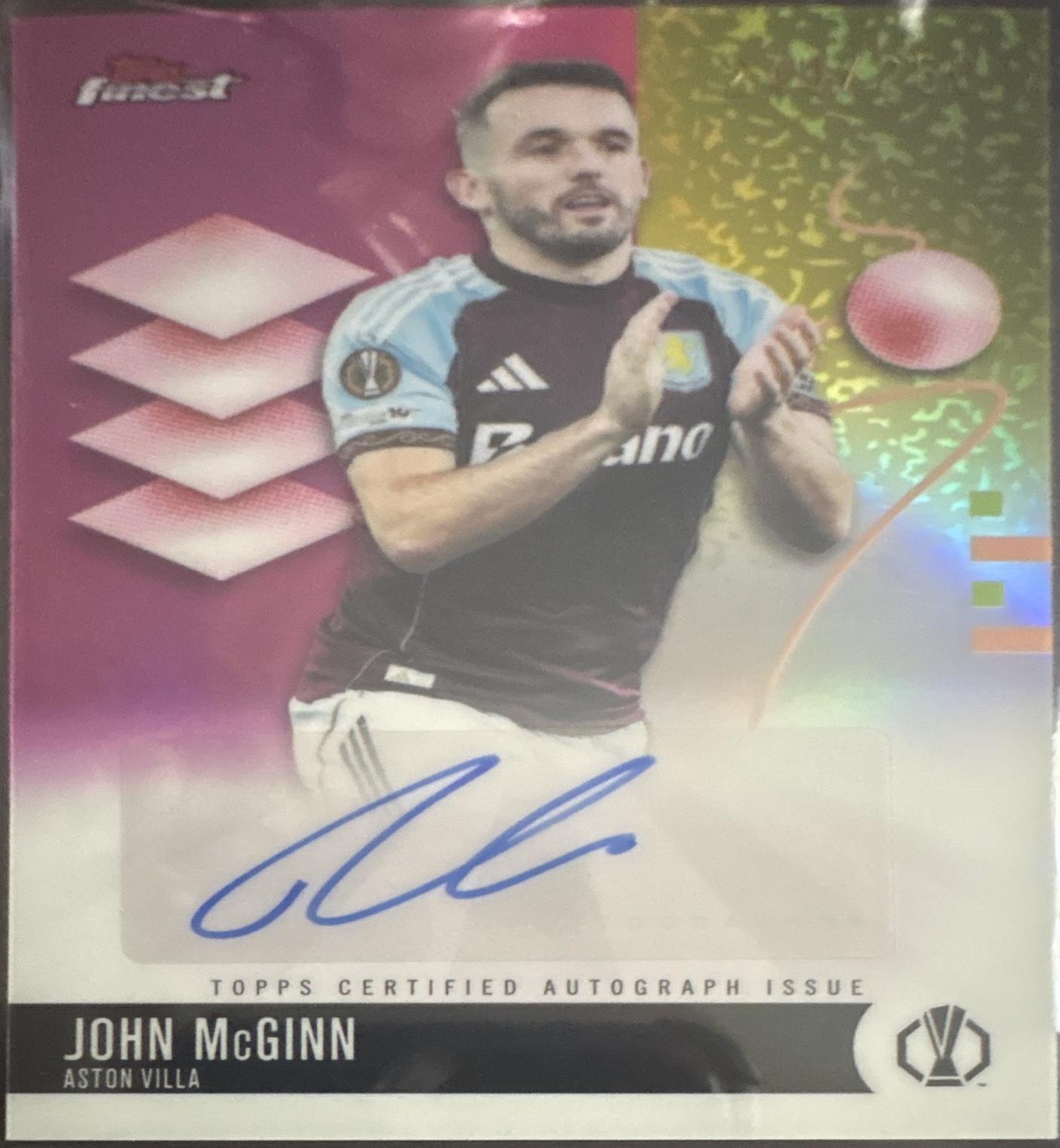 John McGinn [Pink] #BA-MC