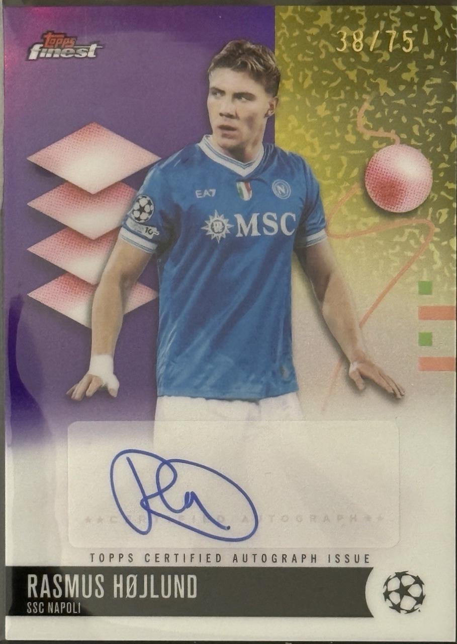 Rasmus Hojlund [Purple] #BA-HO