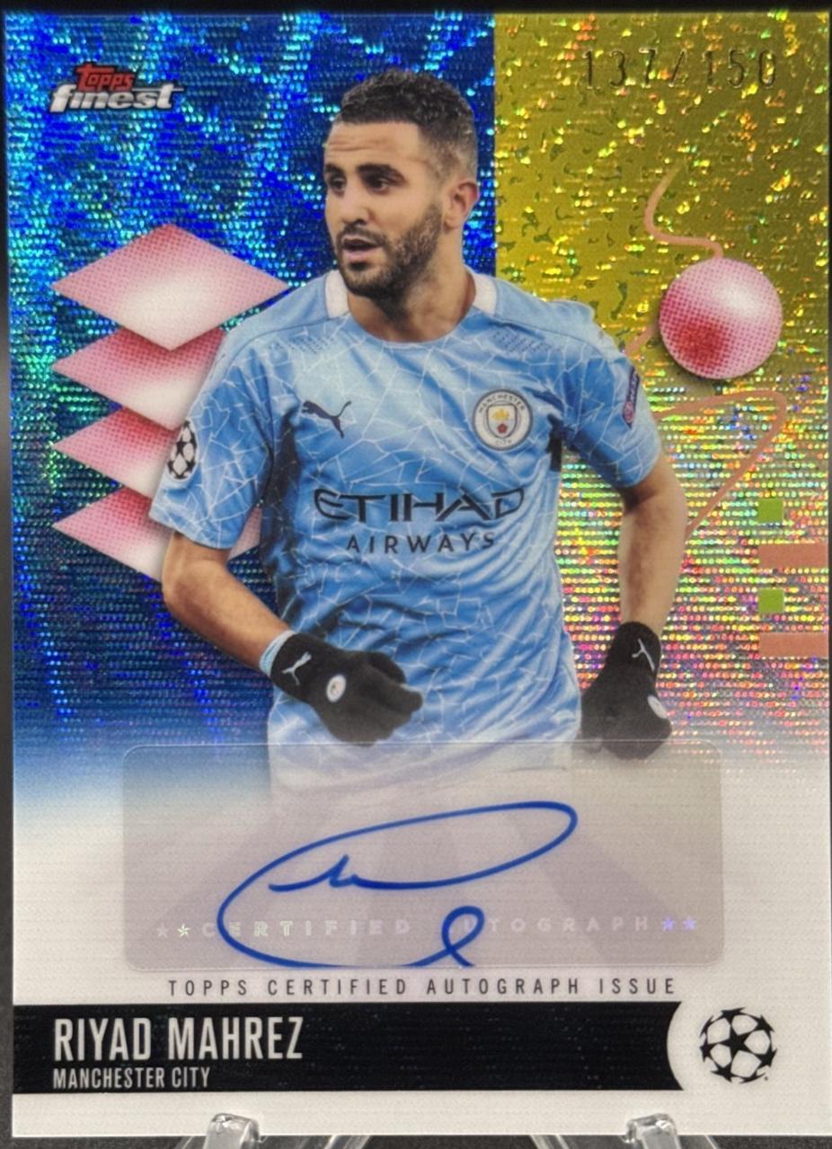Riyad Mahrez [Blue Wave] #BA-RY