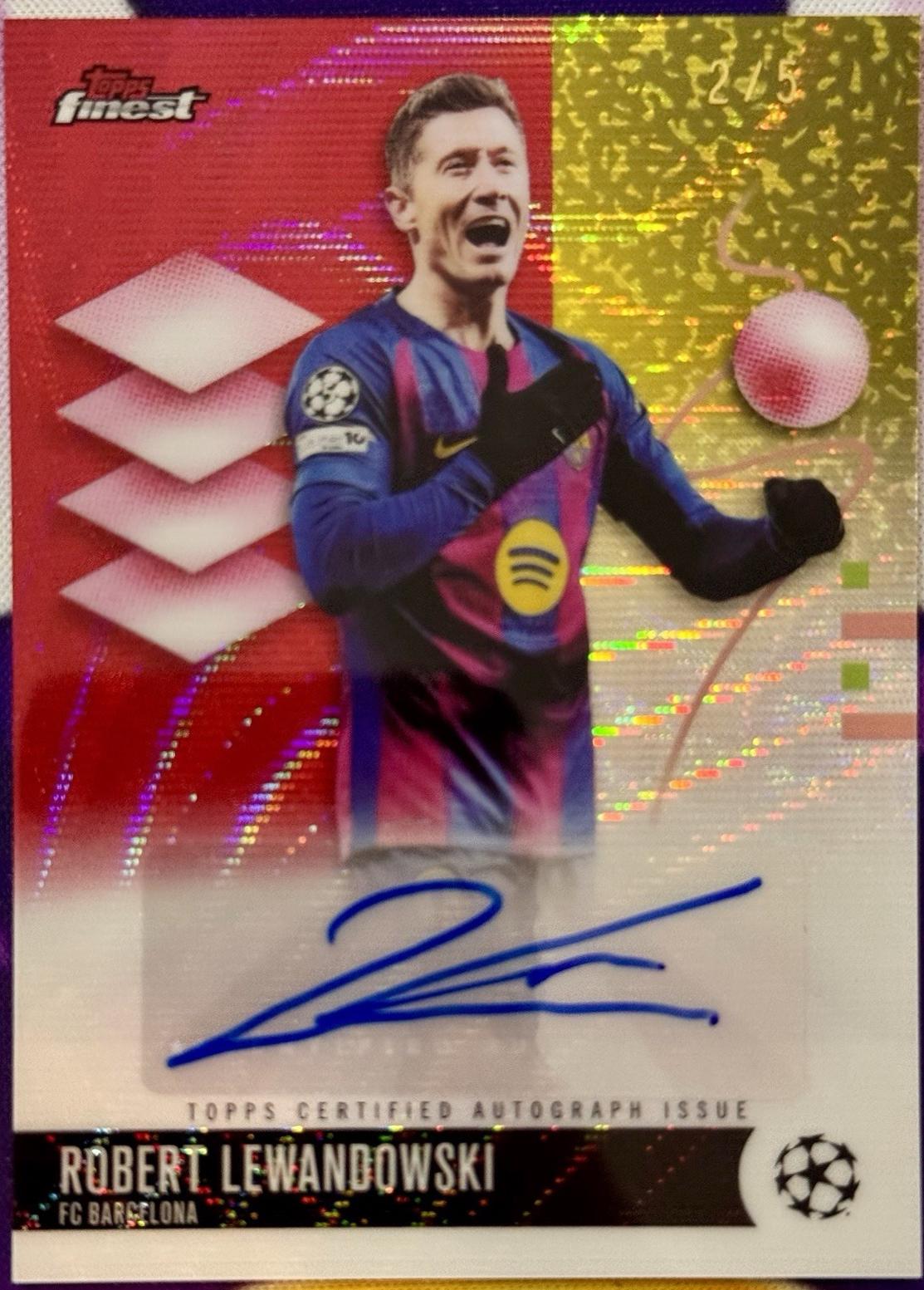 Robert Lewandowski [Red Wave] #BA-RL